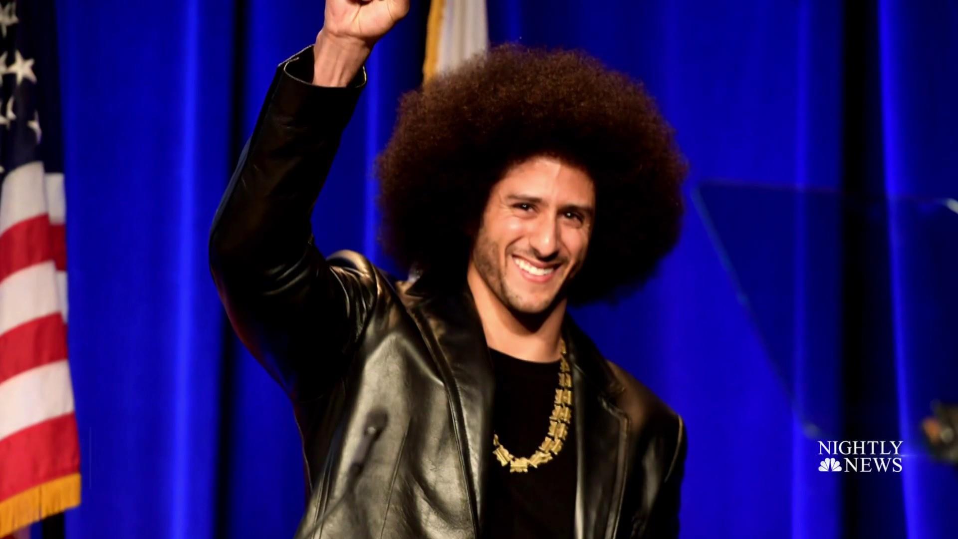 Colin Kaepernick Spent His Super Bowl Sunday Fitting Suits for