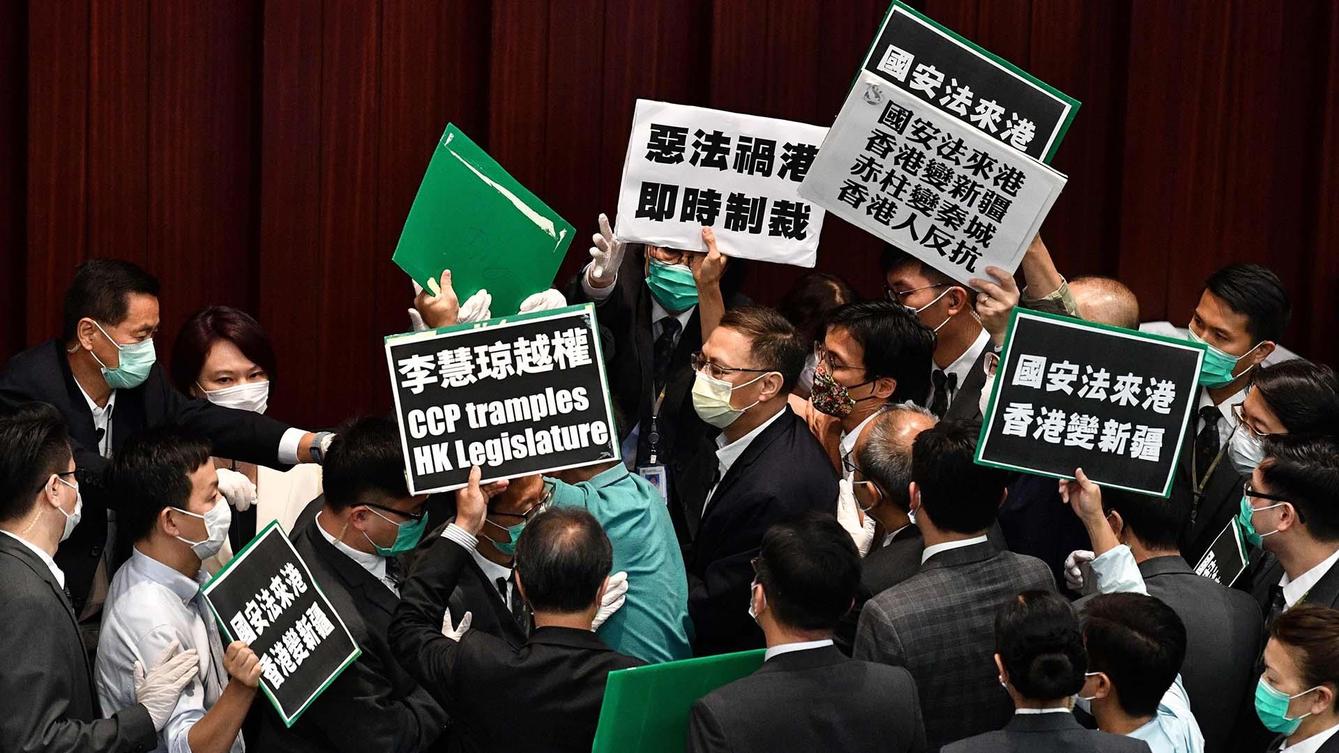 Hong Kong lawmaker mourns 'end of homeland' as China mulls anti ...