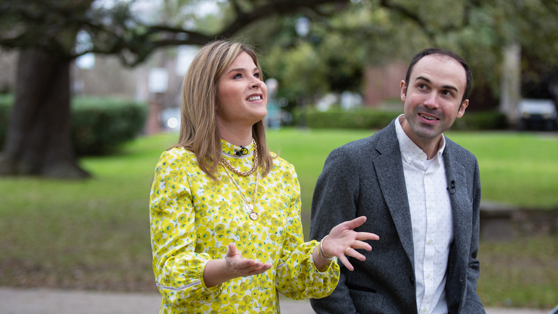 Watch Jenna Bush Hager's candid conversation with 'Groundskeeping' author Lee  Cole