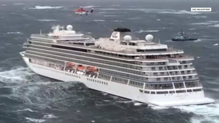 Norway Cruise Ship Towed Safely To Port After Passengers