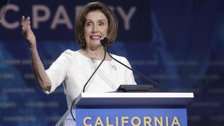 Cries to 'impeach' erupt during Pelosi's speech to California Democrats
