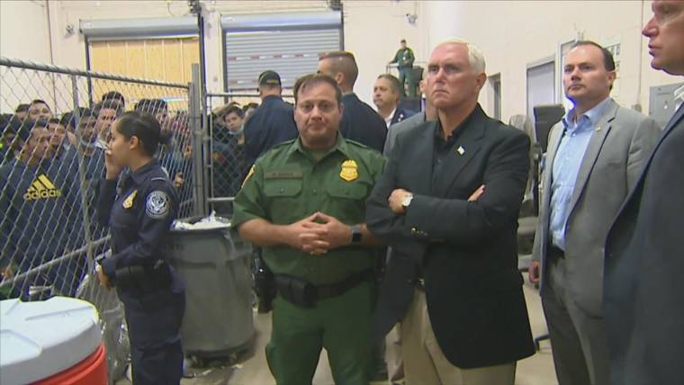 Image result for mike pence detention center
