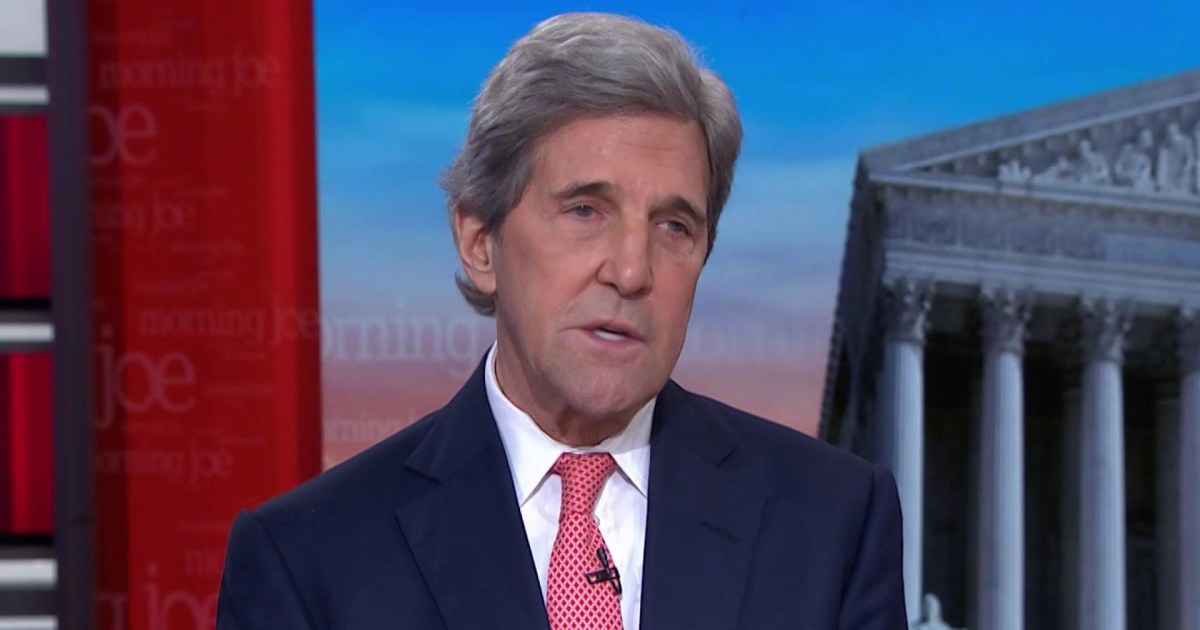 John Kerry makes climate change a key issue - MSNBC