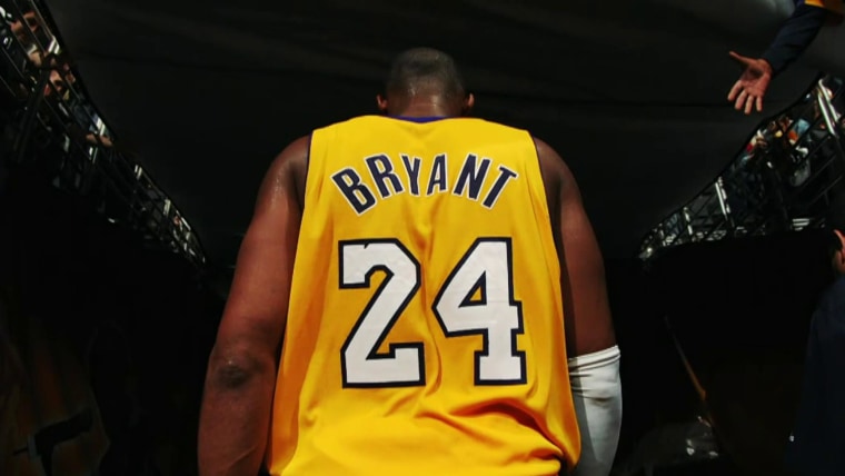 all kobe bryant jersey numbers