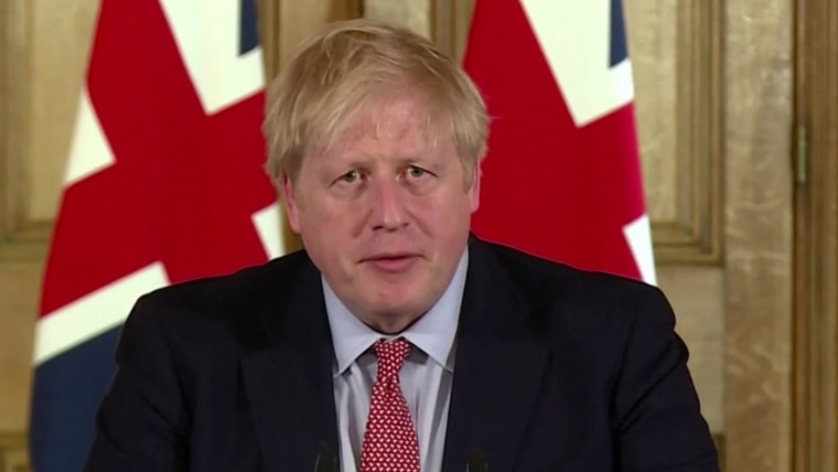 U.K. Prime Minister Boris Johnson in intensive care for coronavirus