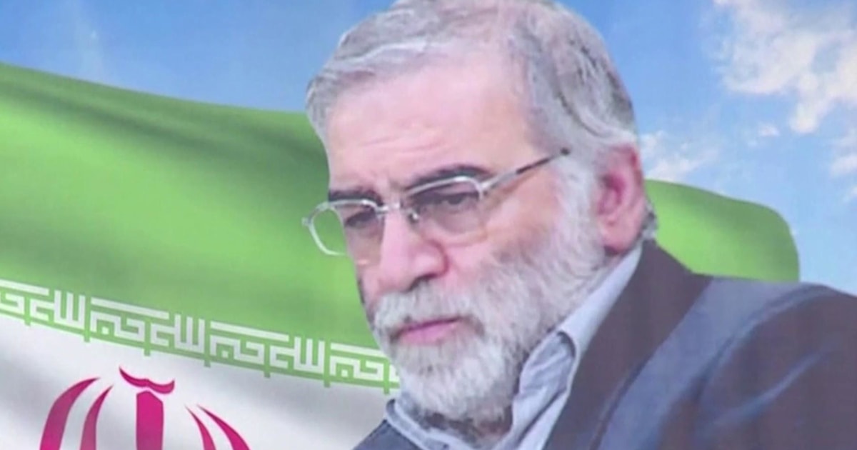 Iran accuses Israel of assassinating top nuclear scientist